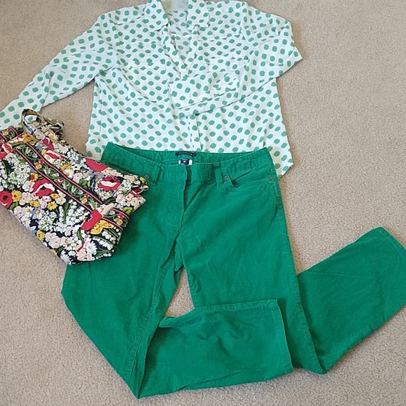 Lands' End Pants & Jumpsuits Grass Green Cords Poshmark